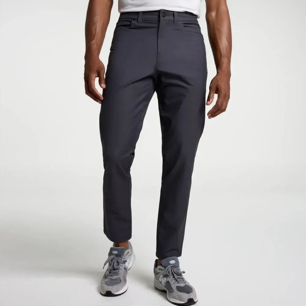 VRST Limitless Canvas 5 Pocket Skinny Pant Graphic Charcoal 35x30